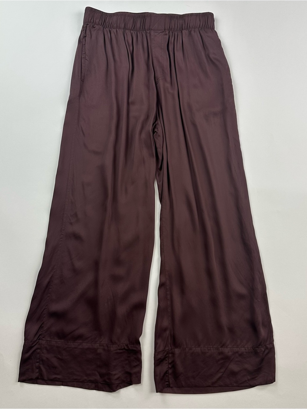 Body Brown Silky Lounge Sleep Pants Size Medium